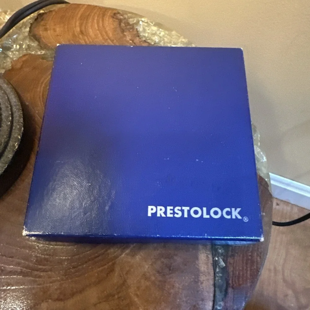 PRESTOLOCK Travel Lock Set The Set-It-Yourself Travel Lock # 2428PC VTG
